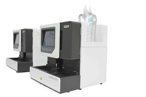 Glycosylatedヘモグロビンのための大型の十分に自動化されたHbA1cの検光子のタッチ画面