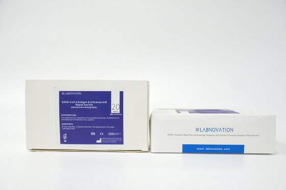 早い処置のためのLabnovation 20テスト インフルエンザABテスト キット