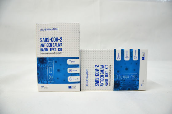 ISO 13485のSARSCoV 2抗原急速なテスト キットの唾液の自在継手