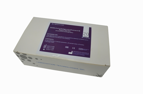 ISO 13485の専門のインフルエンザABテスト キットのインフルエンザの綿棒の抗原のキット