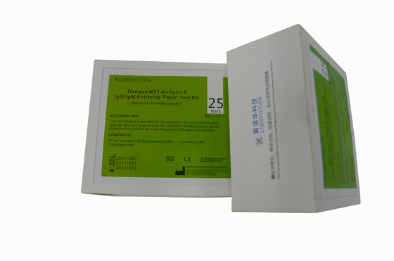 NS1 IgG IgMのコンボのデング熱の抗原の抗体テスト キットImmunochromatography