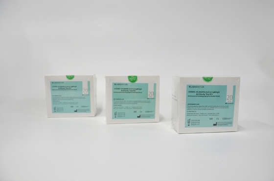 20PCS SARSCoV 2の抗体急速なテスト キットImmunochromatography