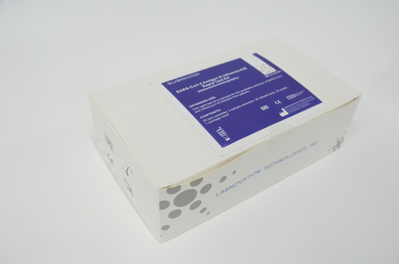 高精度で白いインフルエンザABテスト キットImmunochromatography