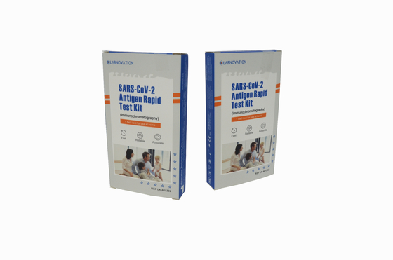 Labnovation SARS CoV 2の抗原自己テストのための急速なテスト キットの鼻の標本
