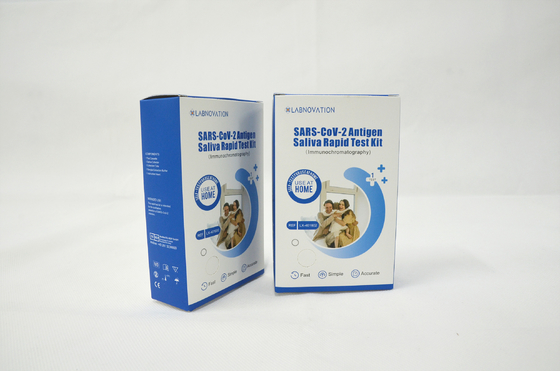 Labnovation SARS CoV 2の唾液の自己診断のキットの抗原の自己診断の単一のパッキング