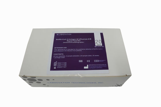 ISO13485 NS NPの操作のインフルエンザABテスト キット90%の特定性