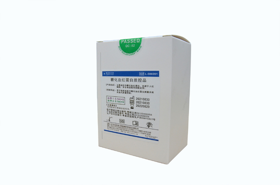 Glycosylatedヘモグロビン制御LD500 HbA1c検光子は実験室SOPに従う