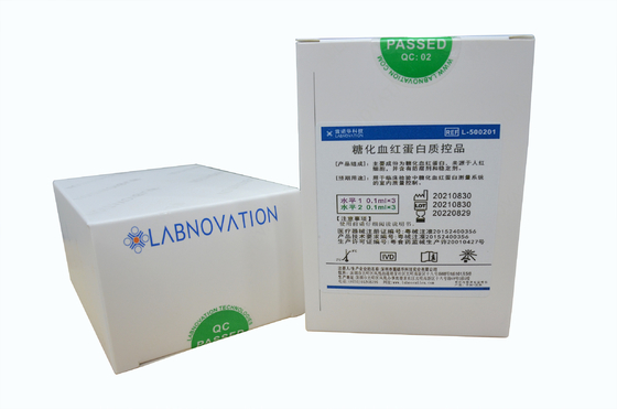 Glycosylatedヘモグロビン制御LD500 HbA1c検光子は実験室SOPに従う